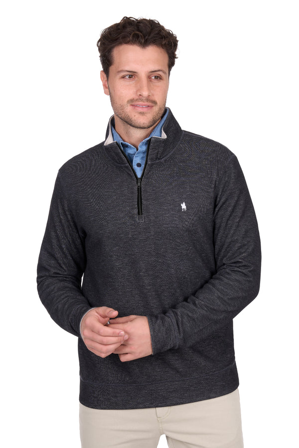 Mens Vic Rev 1/4 Zip Jumper - View 11