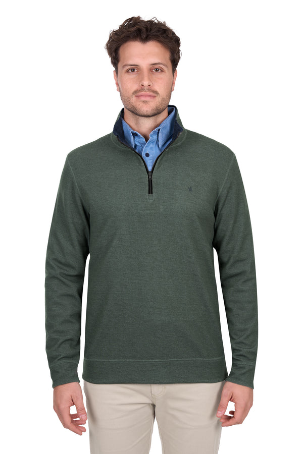 Mens Vic Rev 1/4 Zip Jumper - View 5