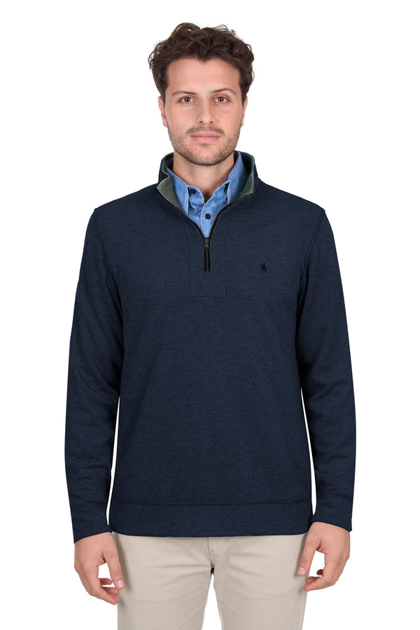 Mens Vic Rev 1/4 Zip Jumper - View 9