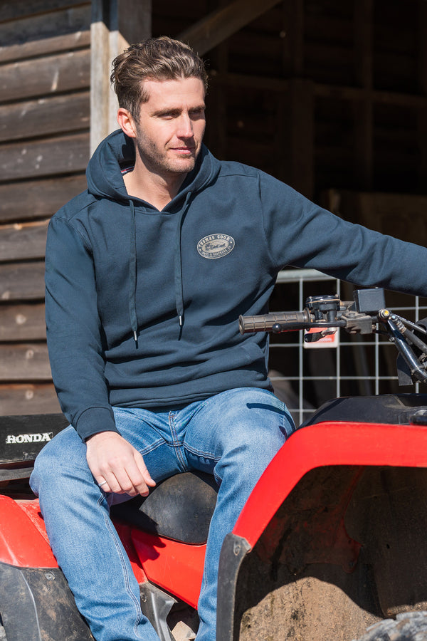 Mens Heritage Oval Hoodie - View 7
