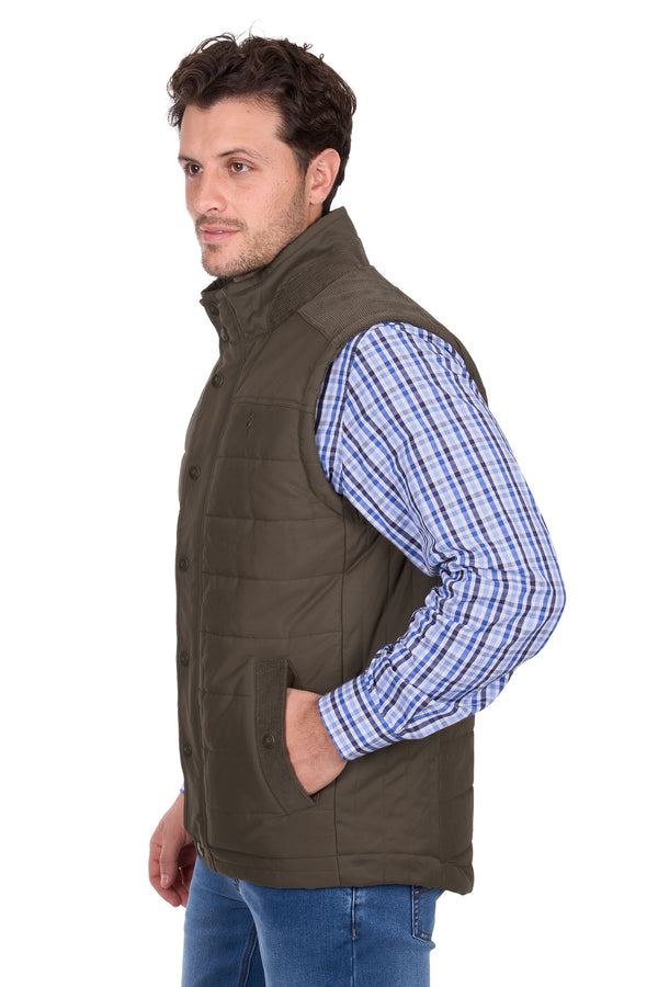 Mens Matt Vest - View 2