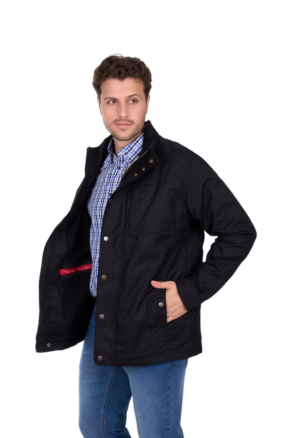 Mens Louis Oilskin Jacket - View 5