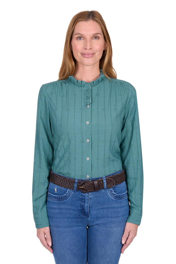 Wmns Riley Ls Blouse