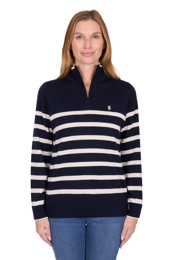 Wmns Jeanette 1/4 Zip Jumper