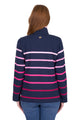 Wmns Gemma 1/4 Zip Rugby - View 5