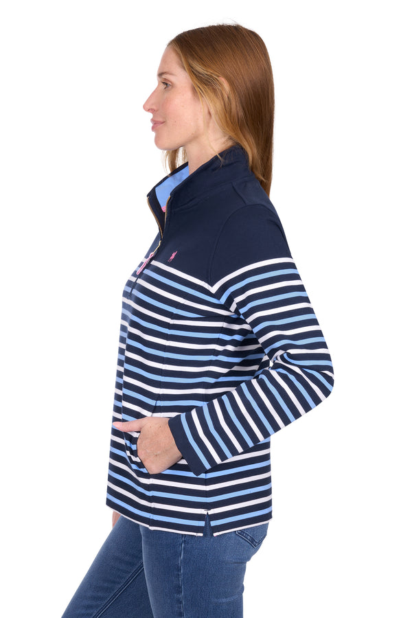Wmns Lexi 1/4 Zip Rugby - View 2