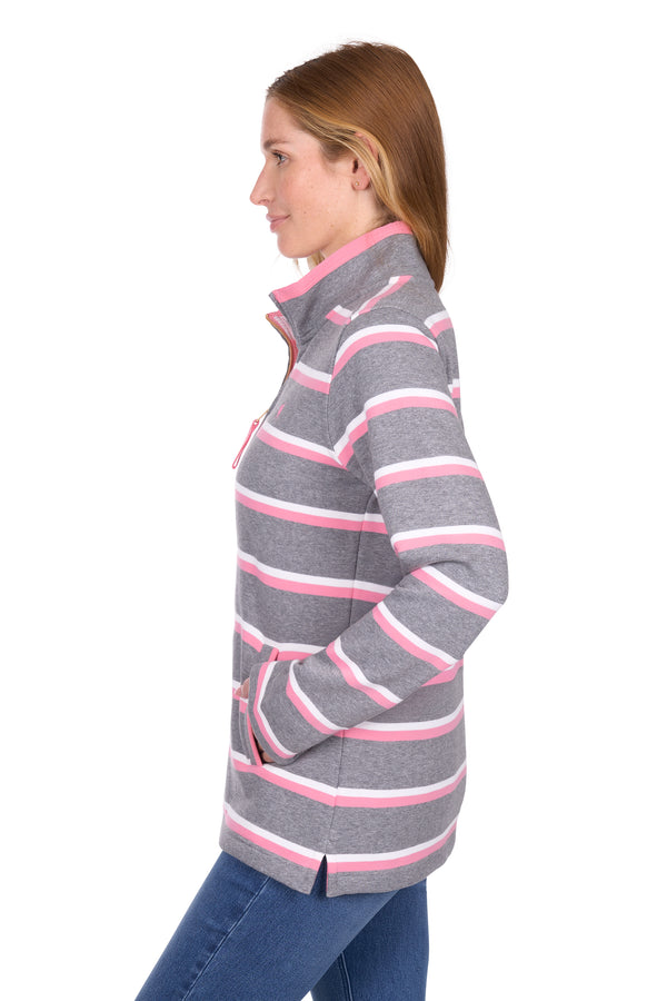 Wmns Jane 1/4 Zip Rugby - View 2