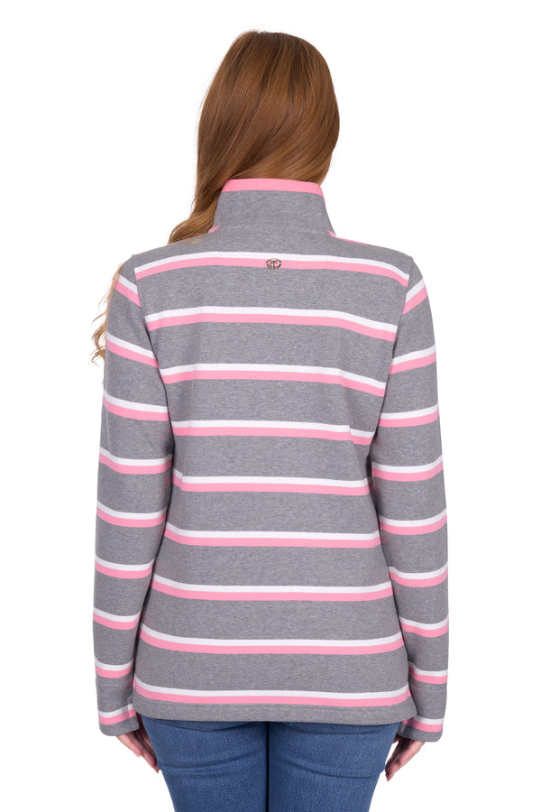 Wmns Jane 1/4 Zip Rugby - View 5
