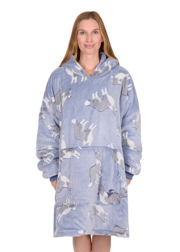 Adults Dog Snuggle Hoodie