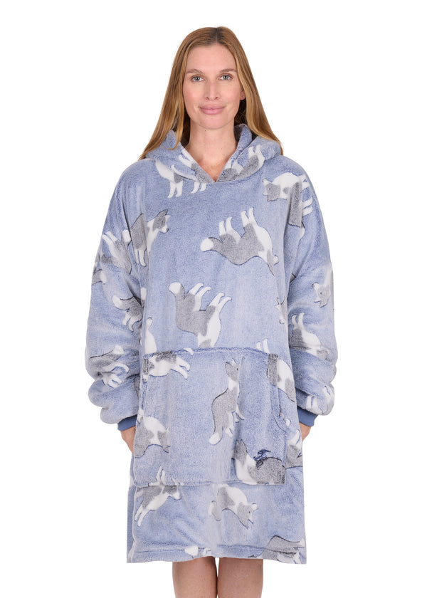 Adults Dog Snuggle Hoodie