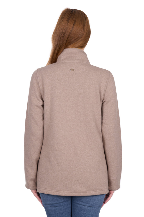Wmns Lydia 1/4 Zip Rugby - View 3