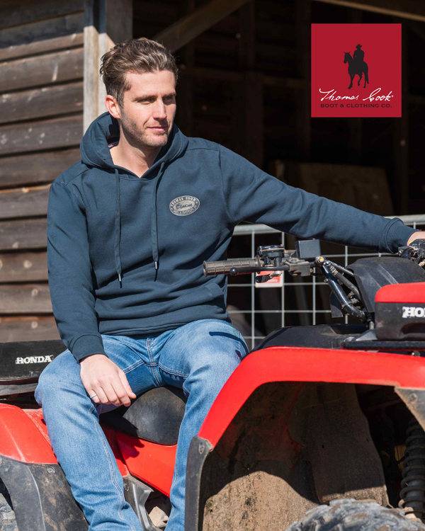 Mens Heritage Oval Hoodie - View 6