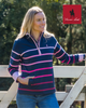 Wmns Gemma 1/4 Zip Rugby - View 8