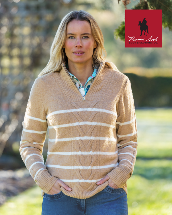 Wmns Luna 1/4 Zip Jumper - View 6