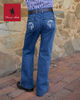 Girls Heather Boot Cut Jean - View 4