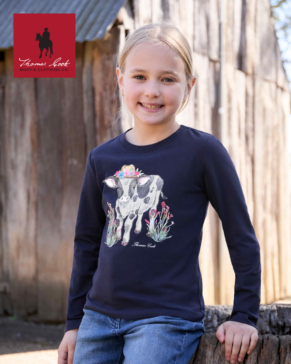Girls Kelly Ls Tee - View 6