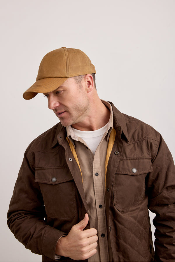 Avenel Winton Cap - Tan - Lifestyle