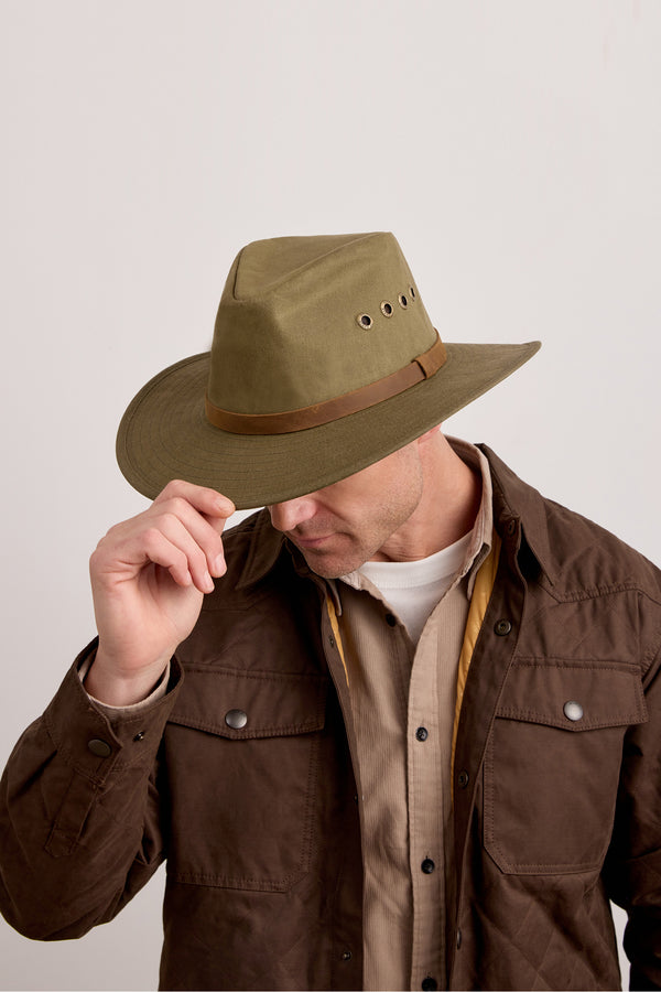 Avenel Cobar Hat - Khaki - Lifestyle