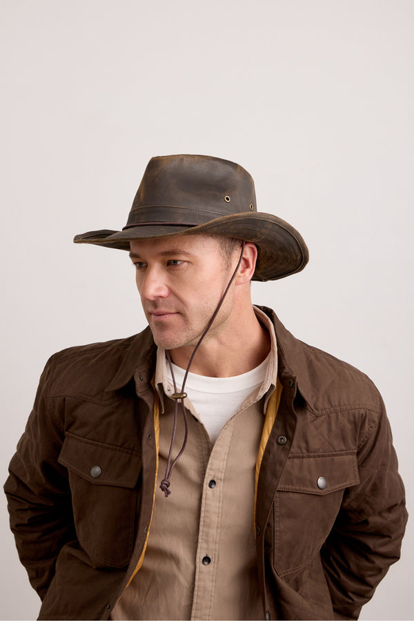 Avenel Buckaroo Hat - Brown - Lifestyle