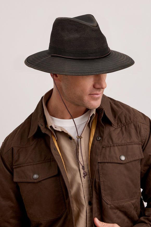 Avenel Oregon Hat - Brown - Lifestyle
