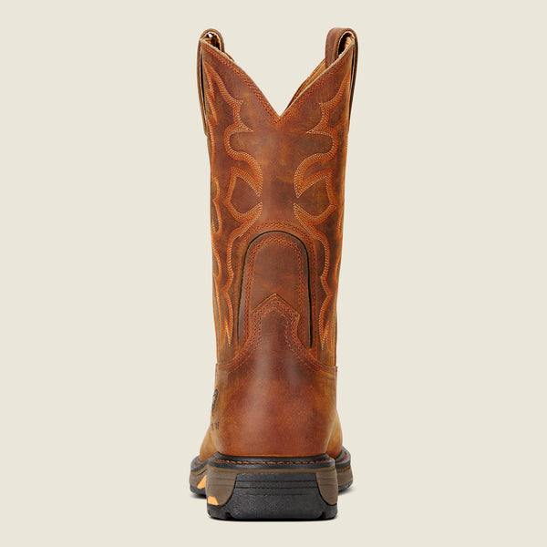 Ariat Mns Workhog Wst Steeltoe Toast Premium - View 3