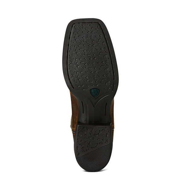 Ariat Wms Round Up Wst Powder Brown - View 7