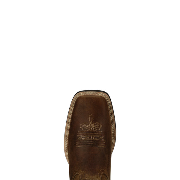 Ariat Wms Round Up Wst Powder Brown - View 9