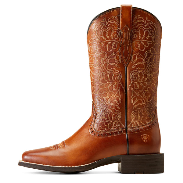 Ariat Womens Round Up Remuda Naturally Rich 10019905 - Side View