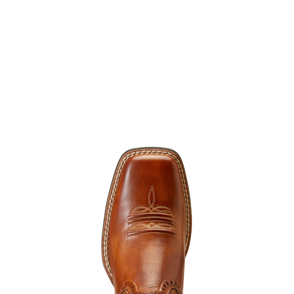 Ariat Womens Round Up Remuda Naturally Rich 10019905 - Toe View
