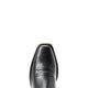 Ariat Womens Round Up Square Toe Limousine Black 10029756 - Toe View