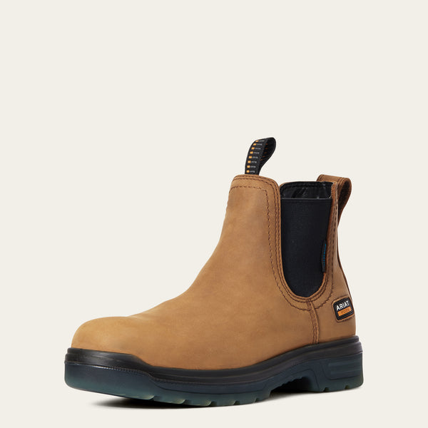Ariat Mns Turbo Chelsea H2o Aged Bark