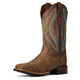 Ariat Wms Primetime Tack Room Brown