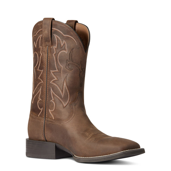 Ariat Mns Sport Outdoor Distressed Brown - View 3