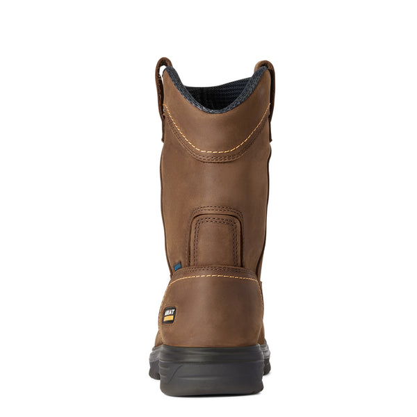 Ariat Mns Turbo Jca Pull-on H2o Carbon Toe Barley Brown - View 5