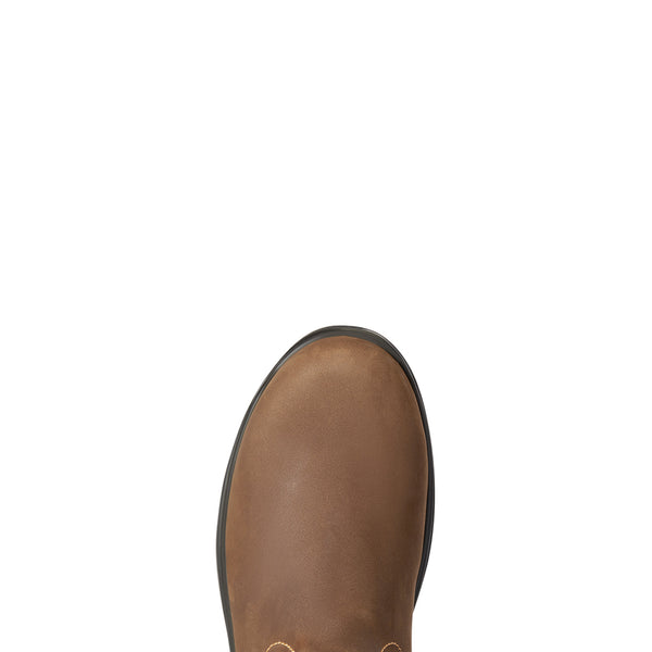 Ariat Mns Turbo Jca Pull-on H2o Carbon Toe Barley Brown - View 6