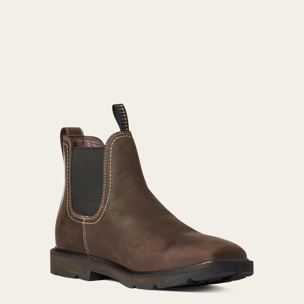 Ariat Mns Groundbreaker Chelsea Wide Square Toe H2o - View 4