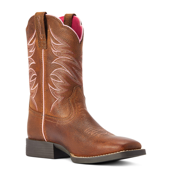 Ariat Yth Firecatcher Rowdy Brown - View 2
