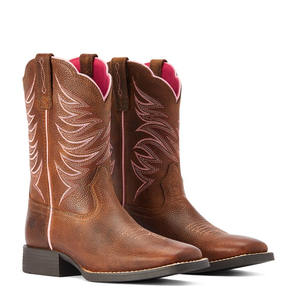 Ariat Yth Firecatcher Rowdy Brown - View 4