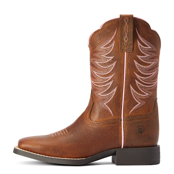 Ariat Yth Firecatcher Rowdy Brown - View 3