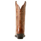 Ariat Wms Round Up Square Toe Ready Russet - View 5
