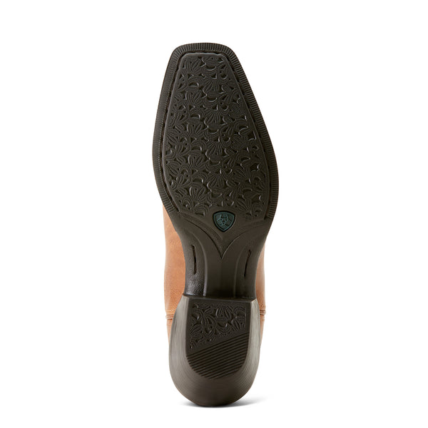 Ariat Wms Round Up Square Toe Ready Russet - View 7