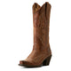 Ariat Womens Round Up Collins Rafter Tan 10053788 - 3/4 Front View