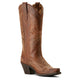 Ariat Womens Round Up Collins Rafter Tan 10053788 - Medial View