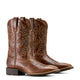 Ariat Mns Sport Western Wide Square Toe Dark Tan - View 4