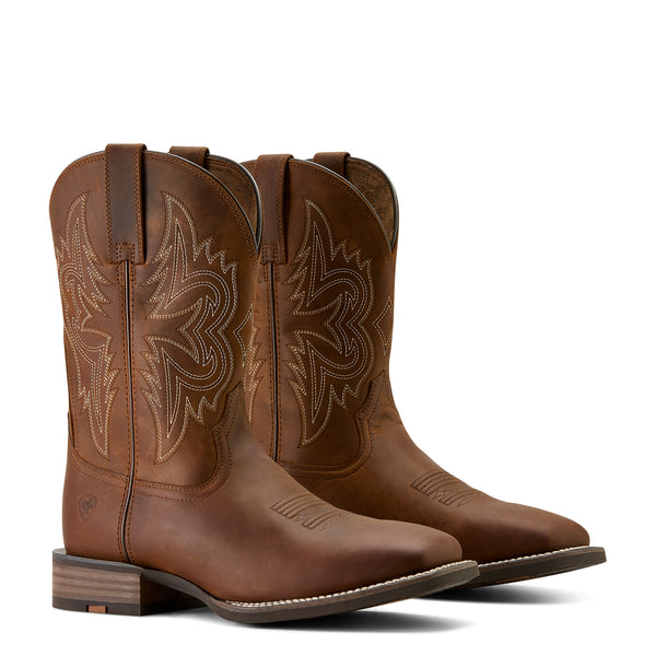 Ariat Mns Western Big Rig Distressed Brown - View 4