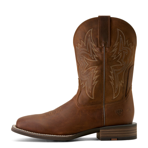 Ariat Mns Western Big Rig Distressed Brown - View 2