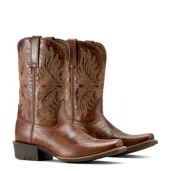 Ariat Mns Sport Narrow Cutter Toe Dark Tan - View 4