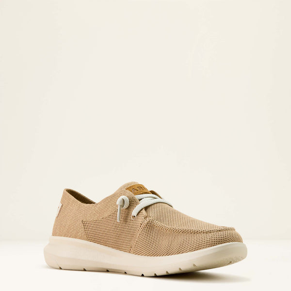Ariat Wms Hilo Heathered Tan Knit - View 4
