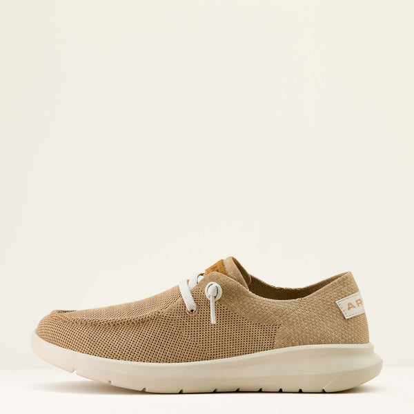 Ariat Wms Hilo Heathered Tan Knit - View 2