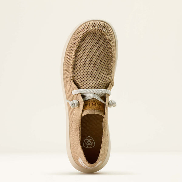 Ariat Wms Hilo Heathered Tan Knit - View 5